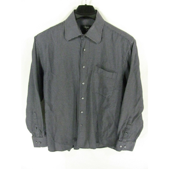 Villini Men's Shirt Sz L Long Sleeves Button Down - Picture 1 of 4